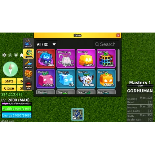  ⭐2800  Gas God Human 24M Para